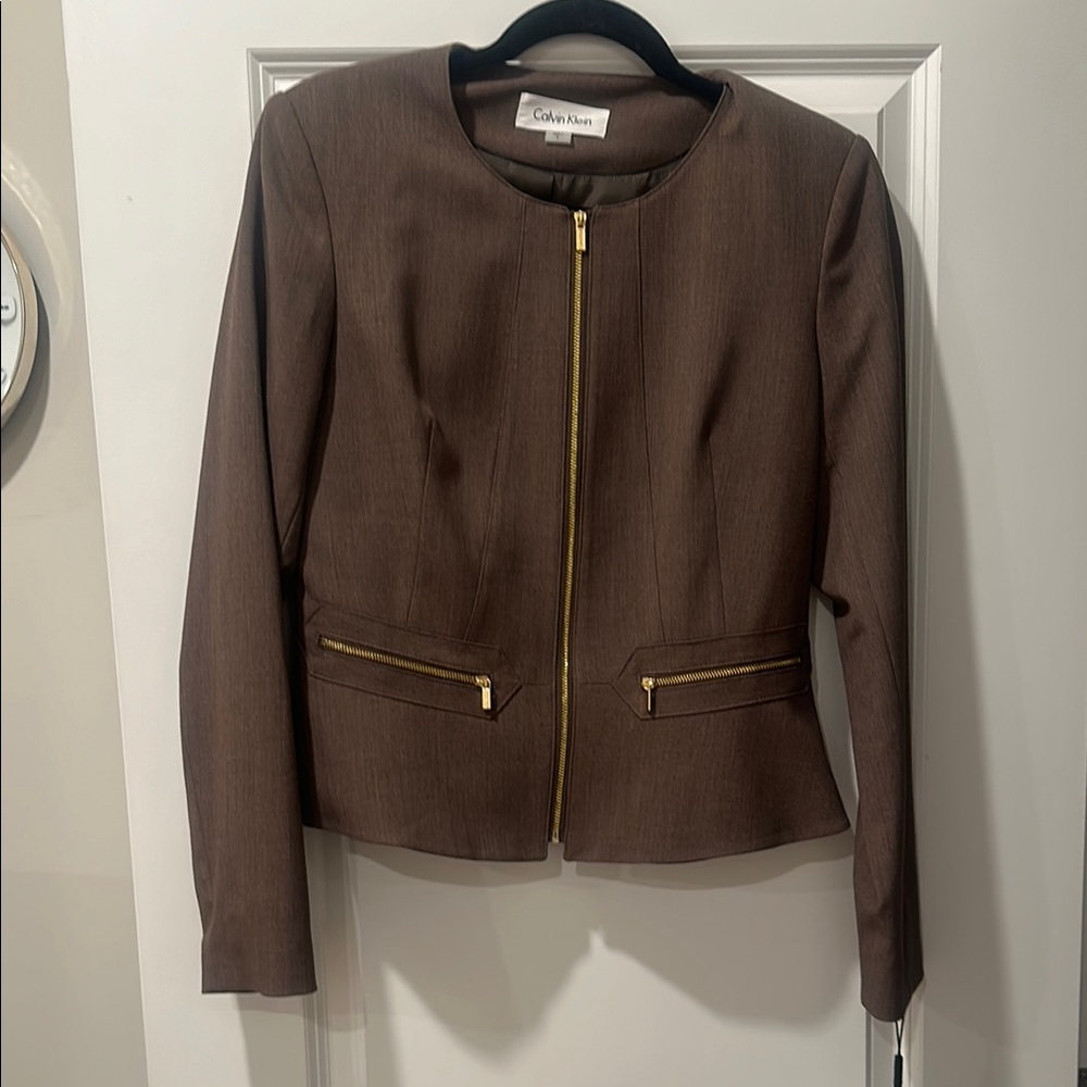 Calvin Klein Brown Women's Jacket